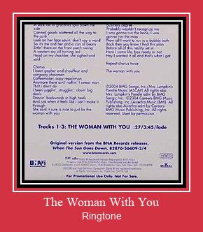 The Woman With You ringtone دانلود رایگان