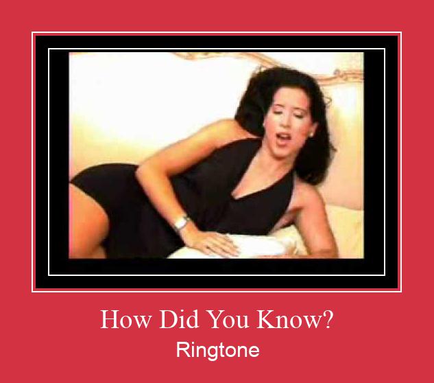 How Did You Know? Ringtone Download Proste.