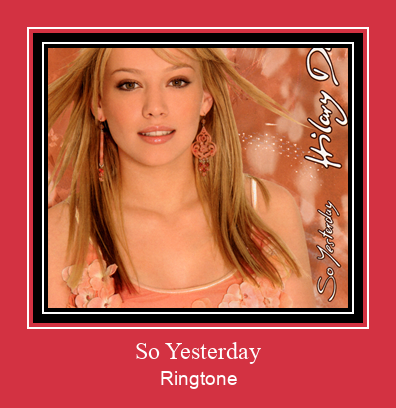 So Yesterday Ringtone Last ned gratis