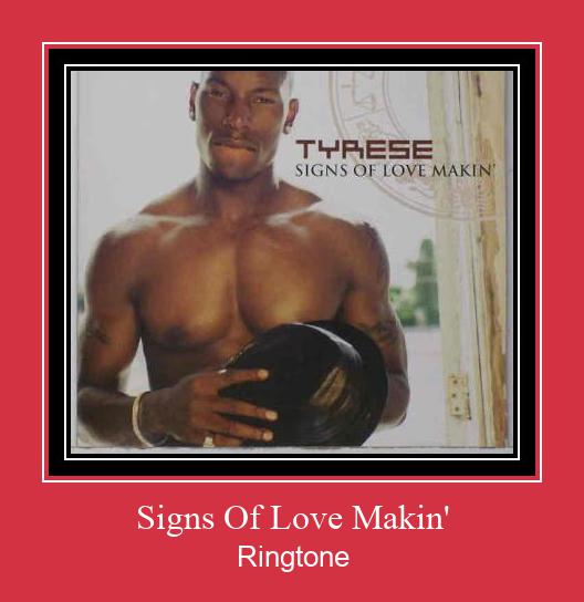 Signs Of Love Makin' Ringtone Download Proste.