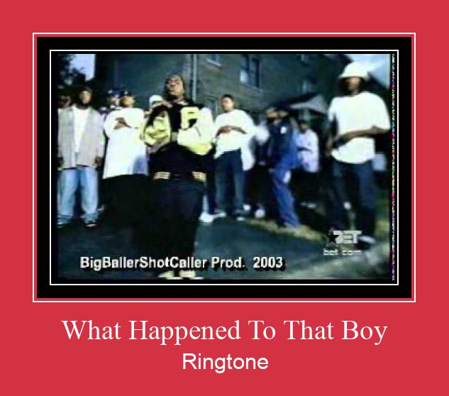 What Happened To That Boy Ringtone Download Free