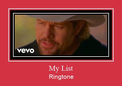 My List Ringtone Muat turun percuma.