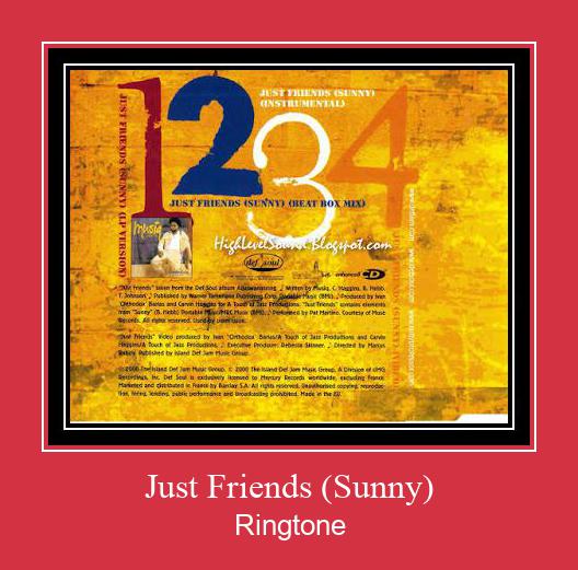 Just Friends (Sunny) Ringtone Download Free