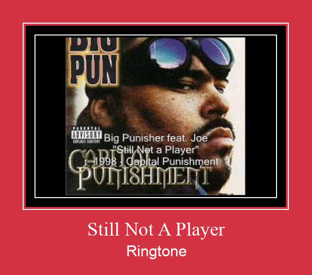 Still Not A Player Рингтоне Бесплатно бесплатно