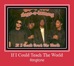 If I Could Teach The World 벨소리 다운로드 무료