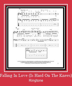 Falling In Love (Is Hard On The Knees) Téléchargement de sonnerie GRATUIT