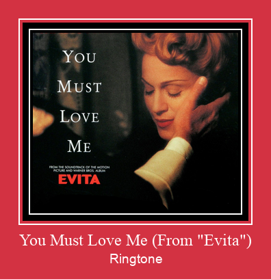 You Must Love Me (From 'Evita') Рингтоне Бесплатно бесплатно