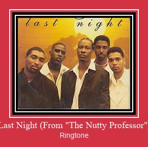 Last Night (From 'The Nutty Professor') Zvana signāls lejupielādēt bezmaksas