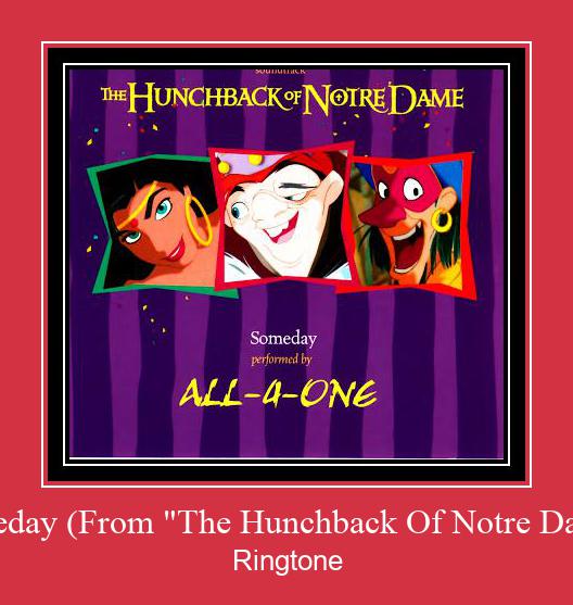 Someday (From 'The Hunchback Of Notre Dame') Ringtone atsisiųsti nemokamai