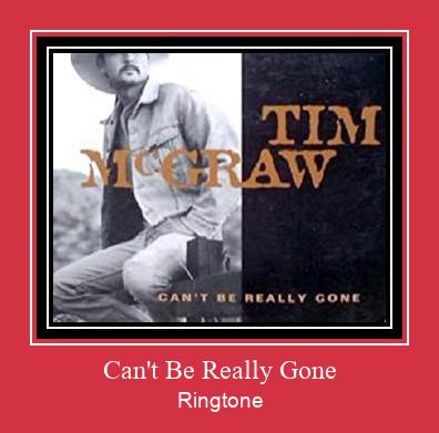 Can't Be Really Gone Suoneria Download gratuito.