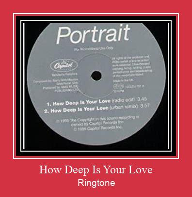 How Deep Is Your Love Рингтон Скачать бесплатно