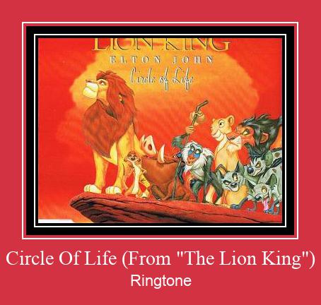 Circle Of Life (From 'The Lion King') 벨소리 다운로드 무료