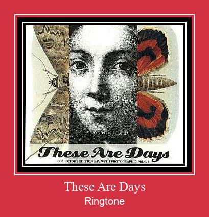 These Are Days 벨소리 다운로드 무료
