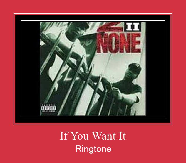 If You Want It ringtone دانلود رایگان