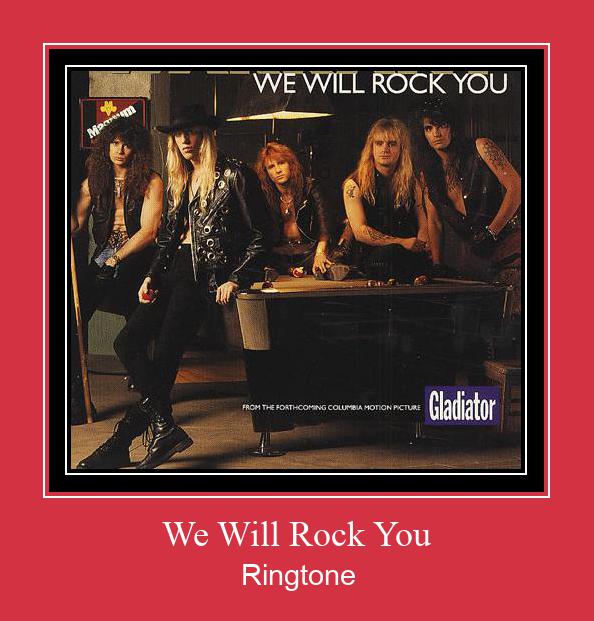 We Will Rock You Ringtone Download Free