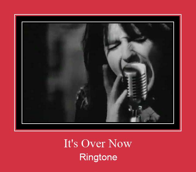 It's Over Now Ringtone تنزيل مجاني