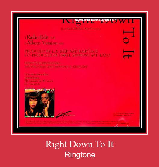 Right Down To It 벨소리 다운로드 무료