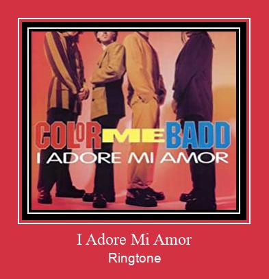 I Adore Mi Amor Ringtone Download pulsuz