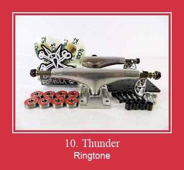 10. Thunder Ringtone Muat turun percuma.