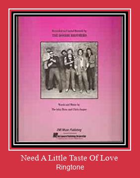 Need A Little Taste Of Love Ringtone Download pulsuz