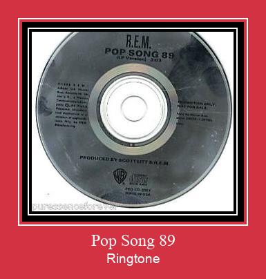 Pop Song 89 Ringtone allalaadimine tasuta