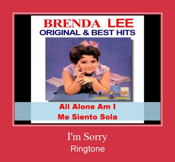 I'm Sorry Ringtone Download Free