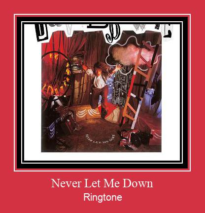 Never Let Me Down 벨소리 다운로드 무료
