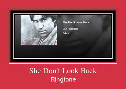 She Don't Look Back Klingelton kostenlos downloaden.