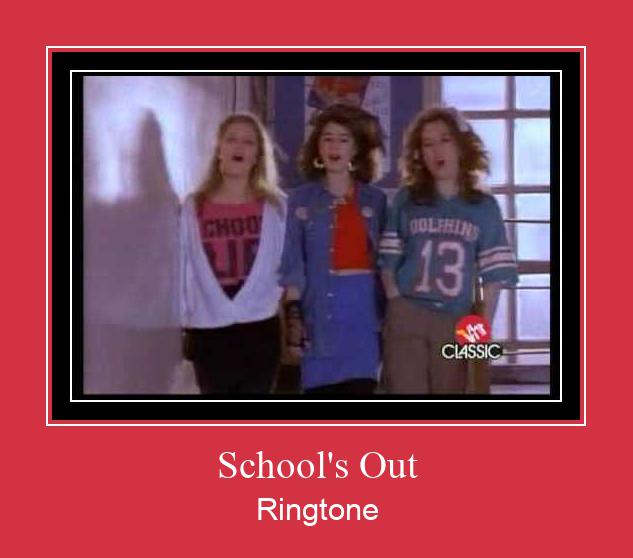 School's Out Ringtone allalaadimine tasuta