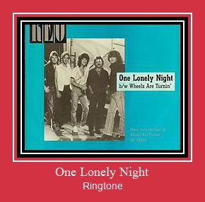 One Lonely Night Ringtone Download pulsuz
