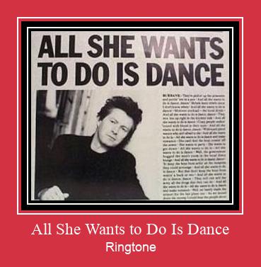 All She Wants To Do Is Dance ರಿಂಗ್ಟೋನ್ ಡೌನ್ಲೋಡ್ ಉಚಿತ