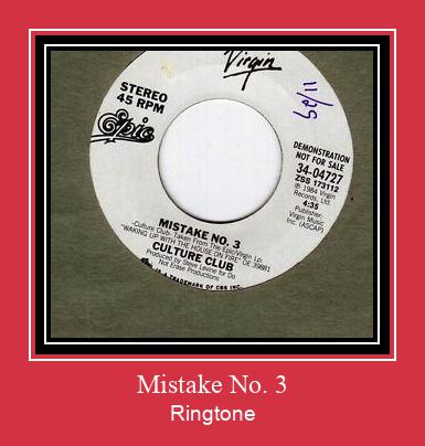 Mistake No. 3 Ringetone Download GRATIS.