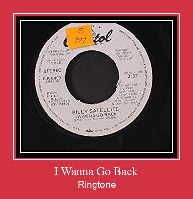 I Wanna Go Back Ringtone Download Free
