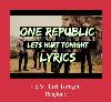Let's Hurt Tonight Ringtone.