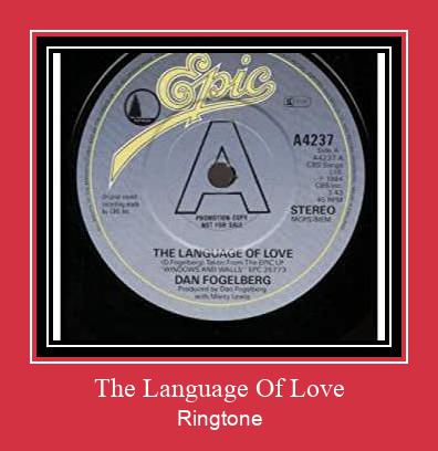 The Language Of Love Ringtone atsisiųsti nemokamai