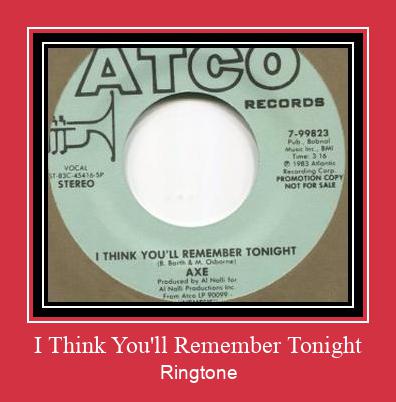 I Think You'll Remember Tonight Klingelton kostenlos downloaden.