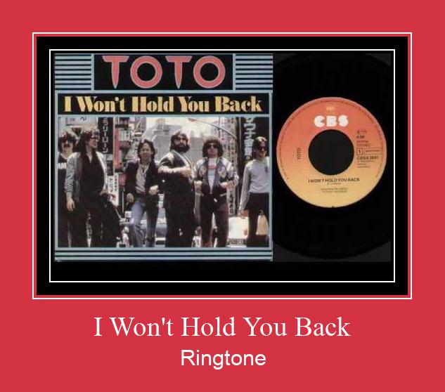 I Won't Hold You Back Toque baixar grátis