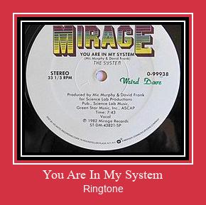 You Are In My System Zvana signāls lejupielādēt bezmaksas