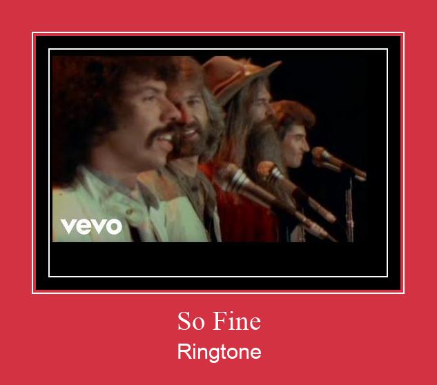 So Fine Ringtone download gratis