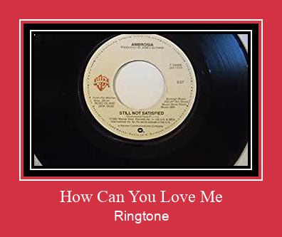 How Can You Love Me Ringtone Download pulsuz