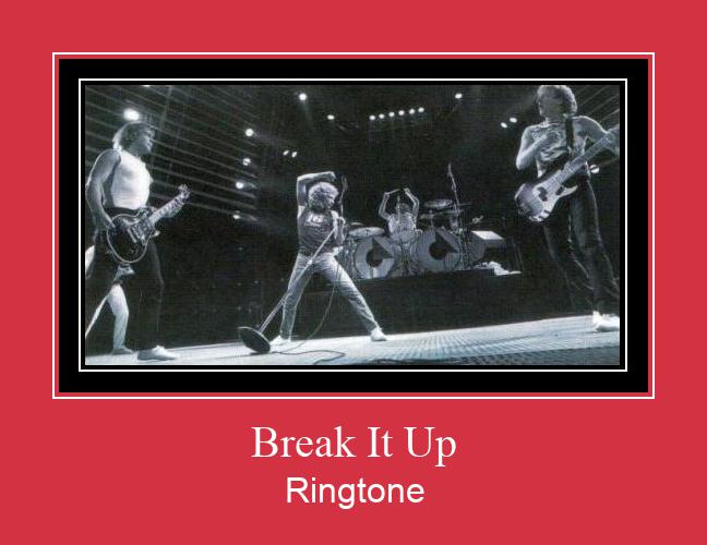 Break It Up ดาวน์โหลดริงโทนฟรี