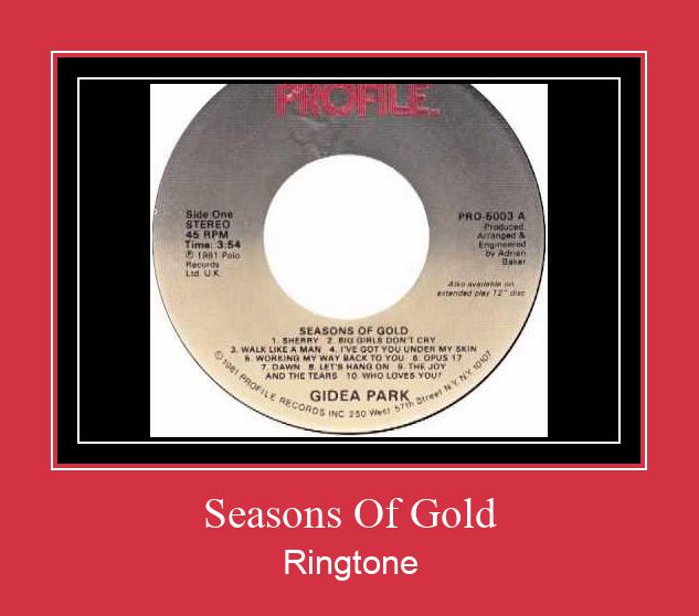 Seasons Of Gold צלצול הורד חינם
