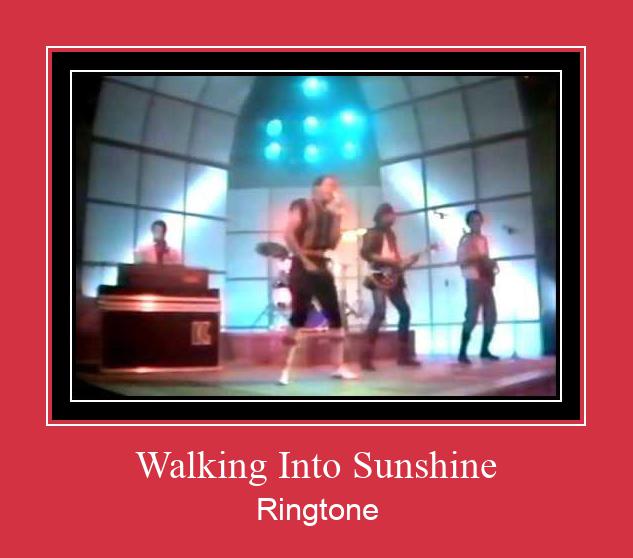 Walking Into Sunshine Рингтоне Бесплатно бесплатно