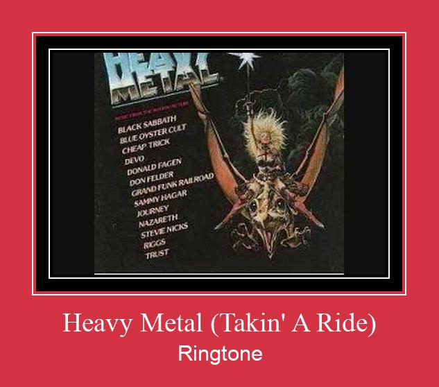 Heavy Metal (Takin' A Ride) Ringtone تنزيل مجاني