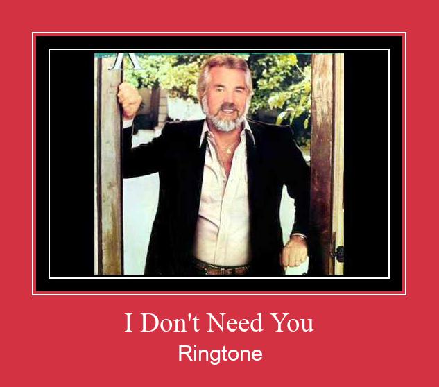 I Don't Need You ดาวน์โหลดริงโทนฟรี