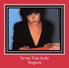 Seven Year Ache Suoneria Download gratuito.