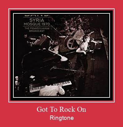 Got To Rock On Ringtone allalaadimine tasuta