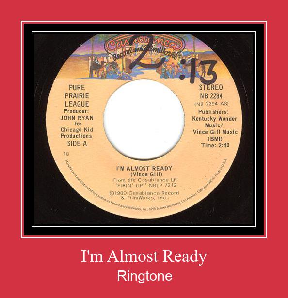 I'm Almost Ready Ringtone Завантажити безкоштовно