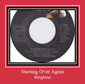 Starting Over Again Ringtone allalaadimine tasuta