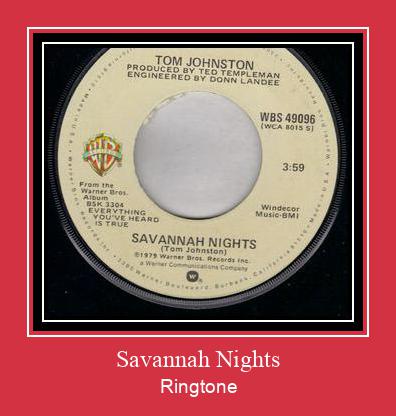 Savannah Nights 벨소리 다운로드 무료